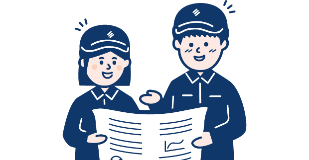 明るく活気あふれる職場